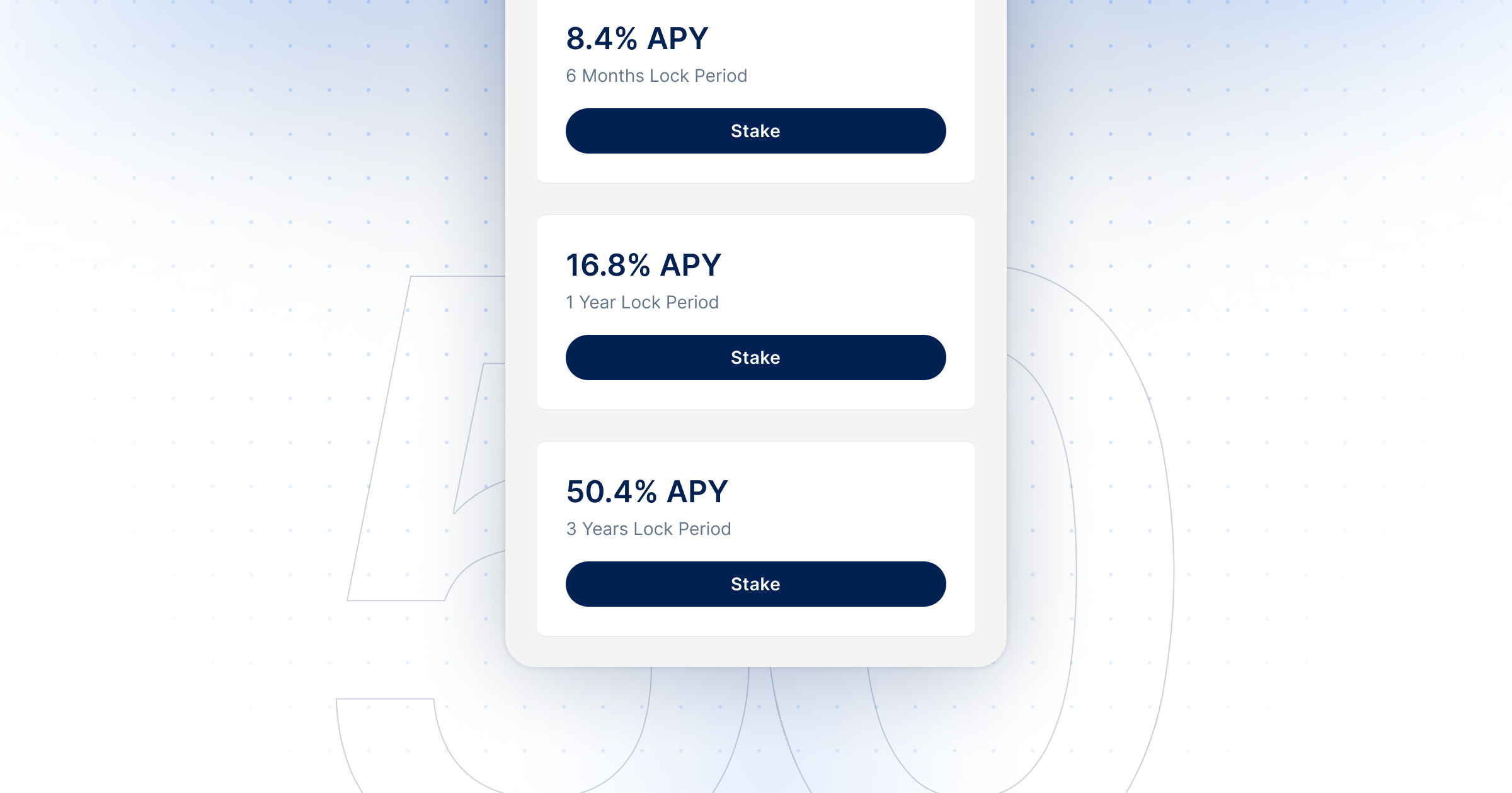 Staking Portal Update